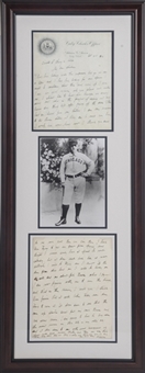 Incredible Cap Anson Handwritten & Signed Letter to His Children Dated 1906 (PSA/DNA)